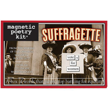 Magnetic Poetry - Suffragette Edition