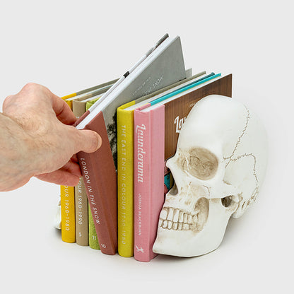 Skull Bookends