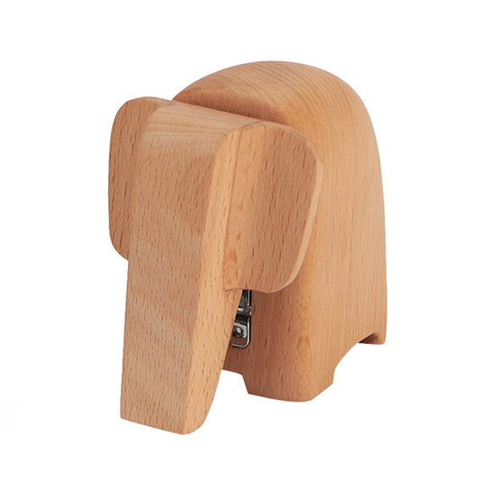 Wooden Baby Elephant Stapler