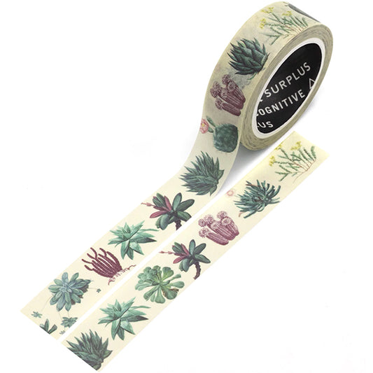 Succulents Washi Tape