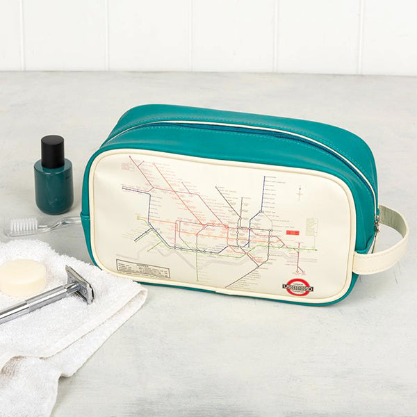 Vintage London Underground Wash Bag