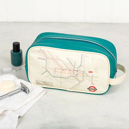 Vintage London Underground Wash Bag