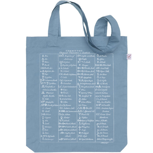 Chemical Symbols Tote Bag