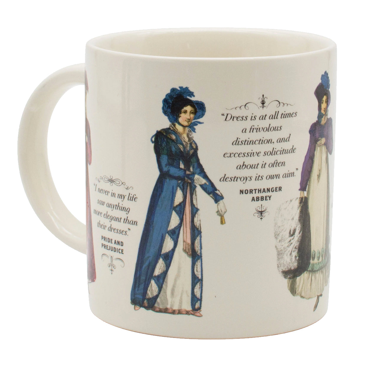 Jane Austen's Regency Finery Heat-Transformation Mug