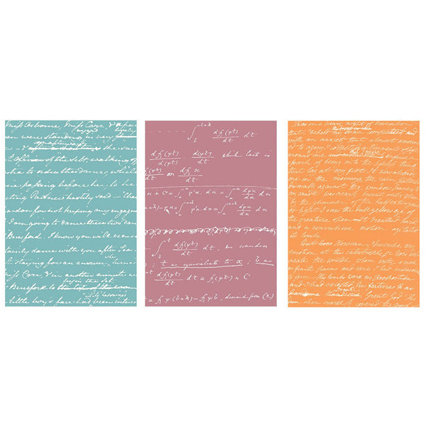 Jane Austen, Ada Lovelace and Mary Shelley Handwriting Notebook Set