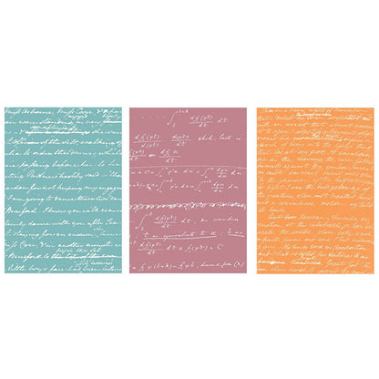 Jane Austen, Ada Lovelace and Mary Shelley Handwriting Notebook Set