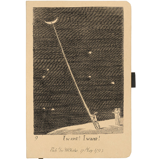 William Blake "I want! I want!" A5 Notebook