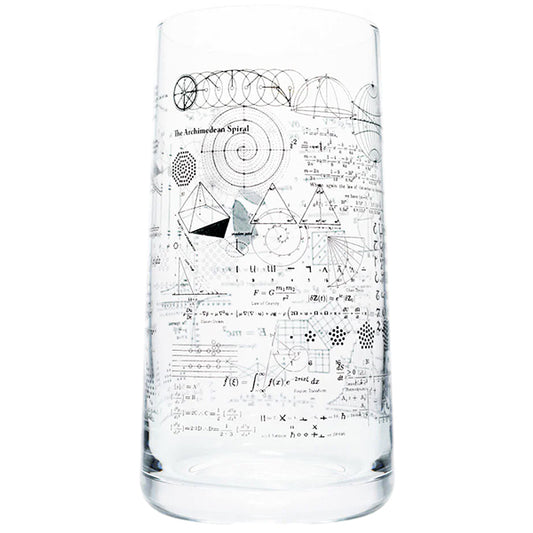 Equations That Changed the World Drinking Glass