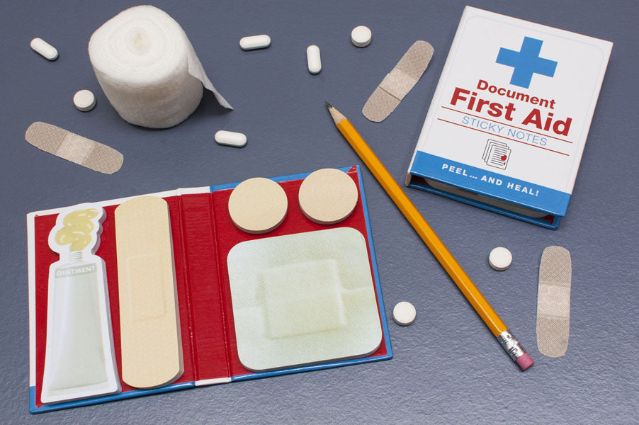 First Aid Sticky Notes