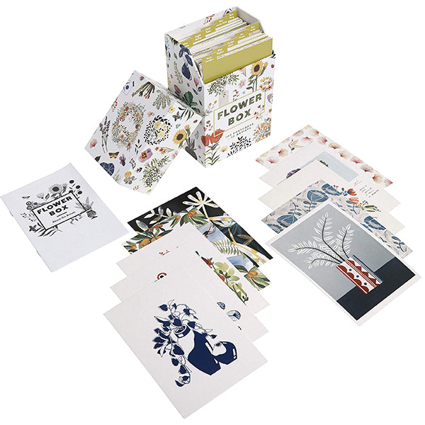 Flower Box - 100 Floral Postcards