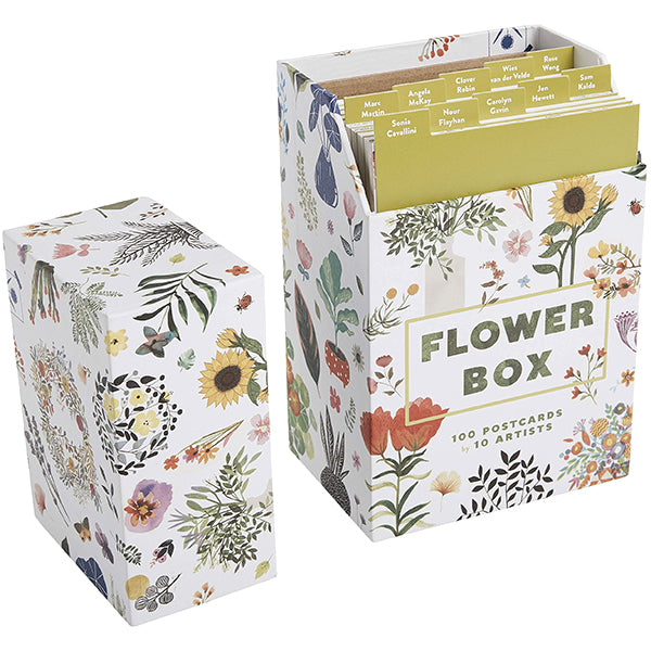 Flower Box - 100 Floral Postcards