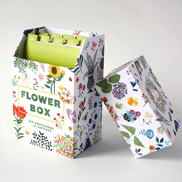 Flower Box - 100 Floral Postcards