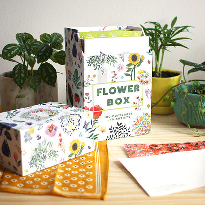 Flower Box - 100 Floral Postcards