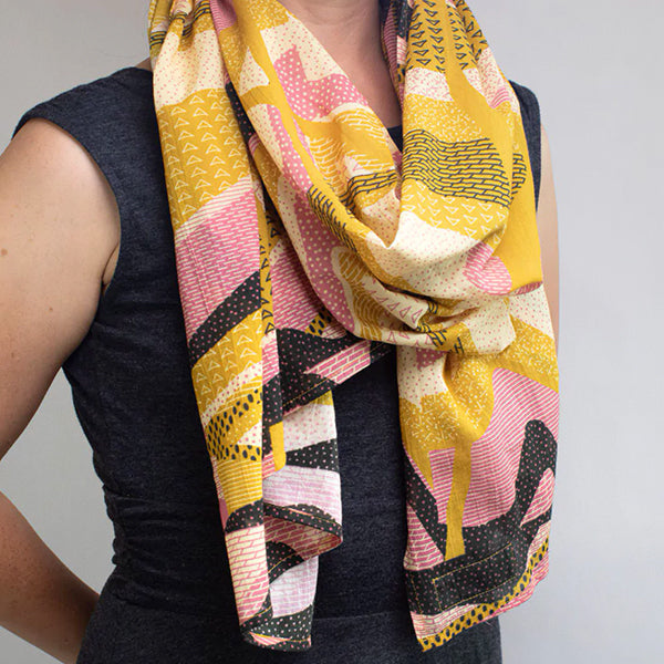 Geological Layers Scarf