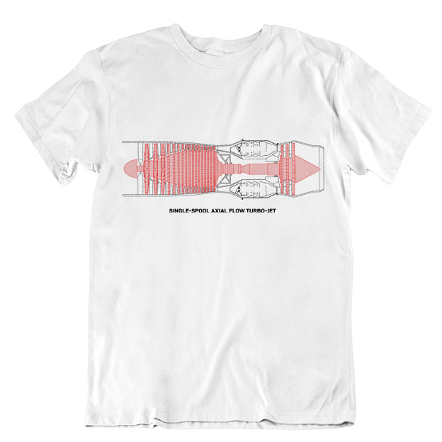 Jet Engine Unisex T-shirt