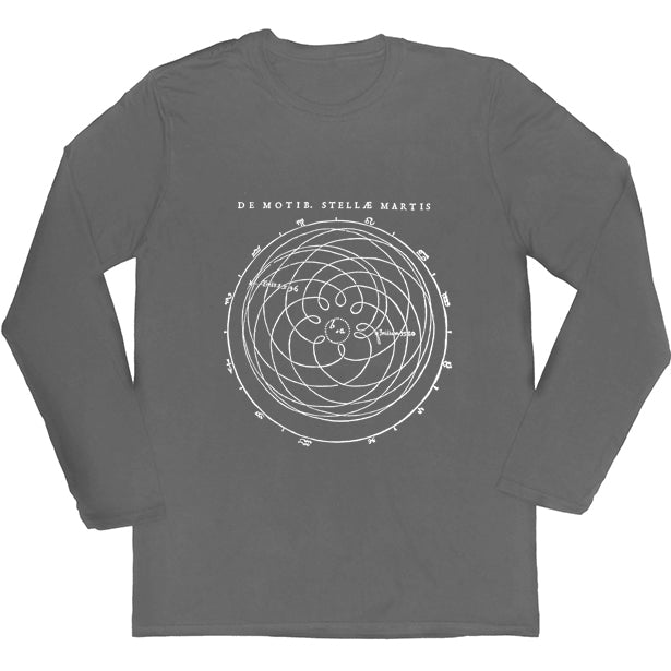 Kepler's Motions of Mars Long-sleeved Unisex T-shirt