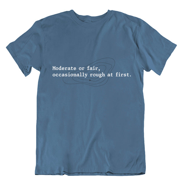 The Shipping Forecast: Moderate or fair, occasionally rough at first T-shirt