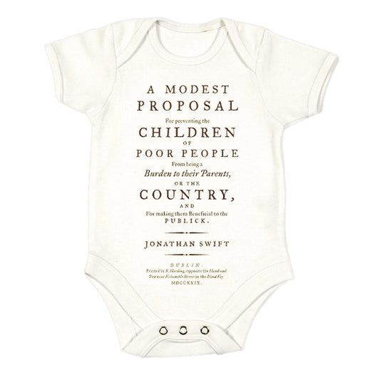 A Modest Proposal Babygro