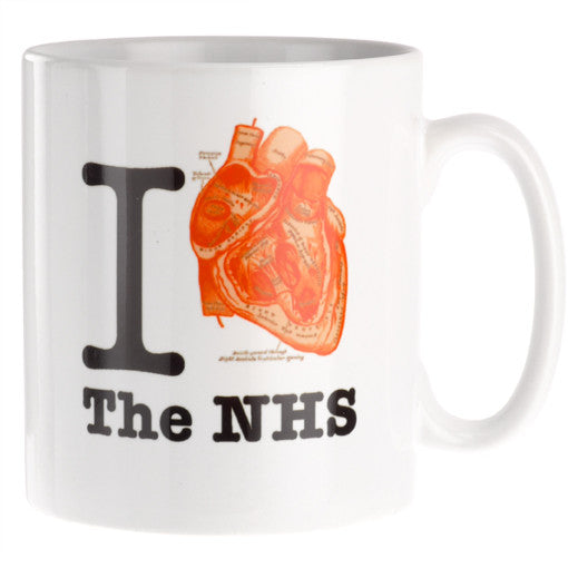 NHS Nurse DR Mug - Real Heroes, I Love Our NHS. 10% Of Sales Donated To The  NHS.