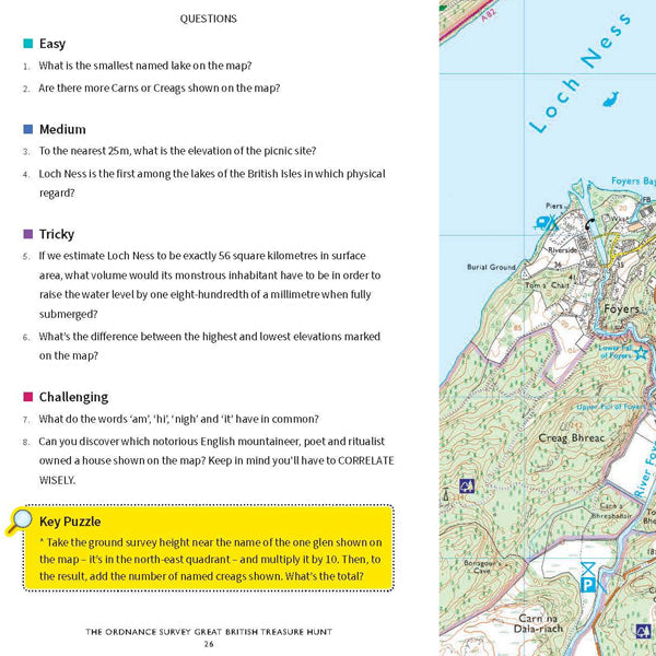 The Ordnance Survey Great British Treasure Hunt