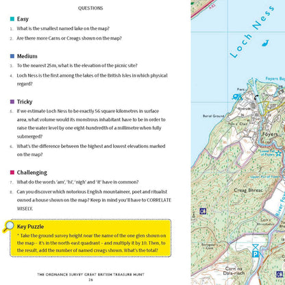 The Ordnance Survey Great British Treasure Hunt