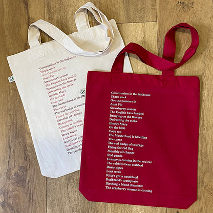 Period Euphemisms Tote Bag