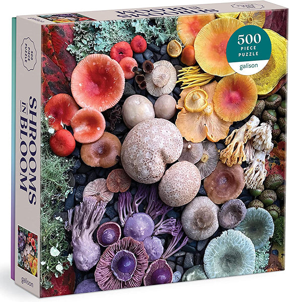 Shrooms in Bloom 500-Piece Jigsaw Puzzle