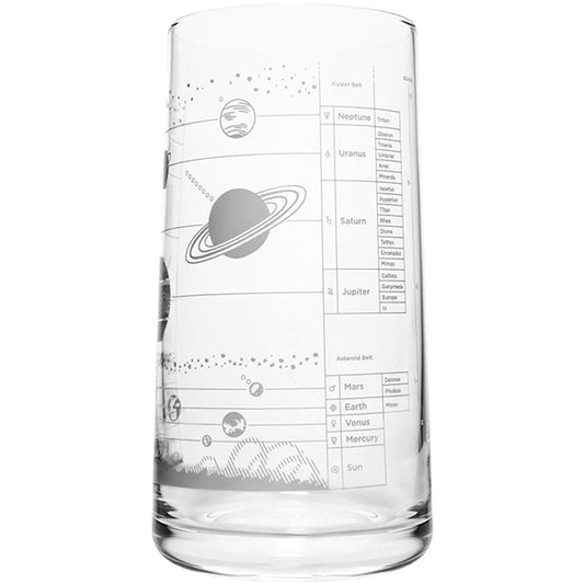 Solar System Drinking Glass