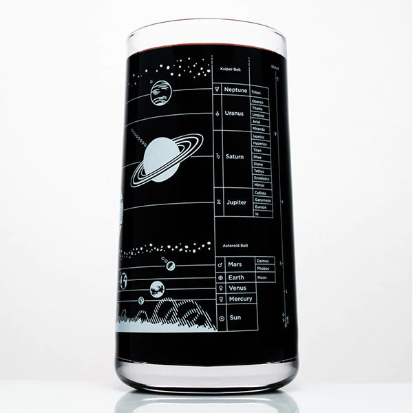 Solar System Drinking Glass