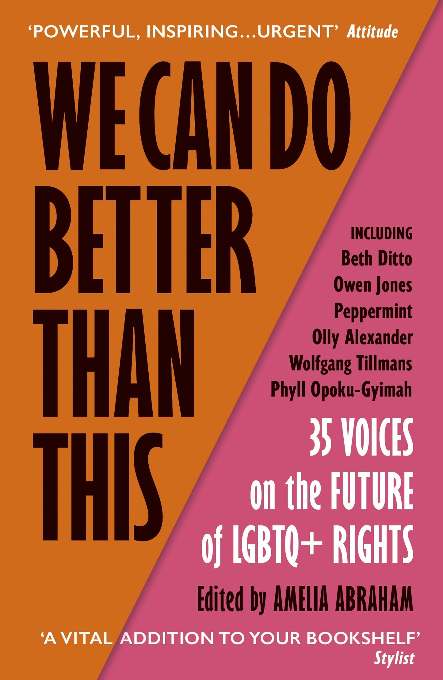 We Can Do Better Than This: 35 Voices on the Future of LGBTQ+ Rights