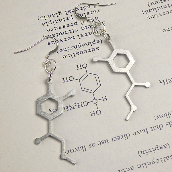 Adrenaline Molecule Earrings