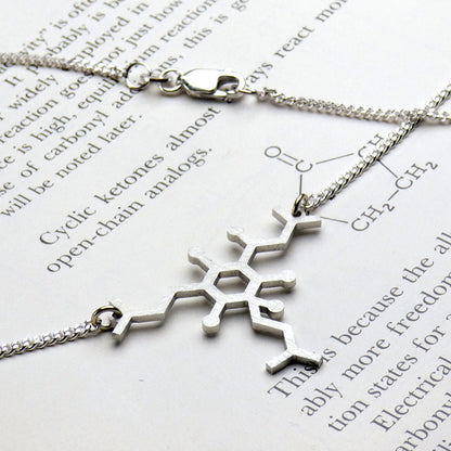 Beer Molecule Necklace