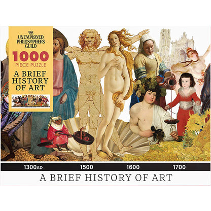 A Brief History Of Art 1000 Piece Jigsaw Puzzle