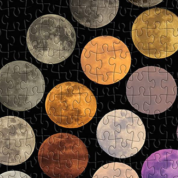 Colours of the Moon 500 Piece Jigsaw Puzzle