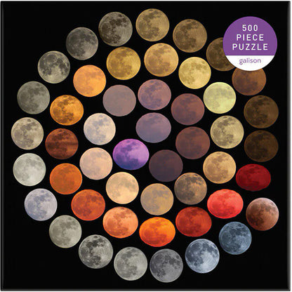 Colours of the Moon 500 Piece Jigsaw Puzzle