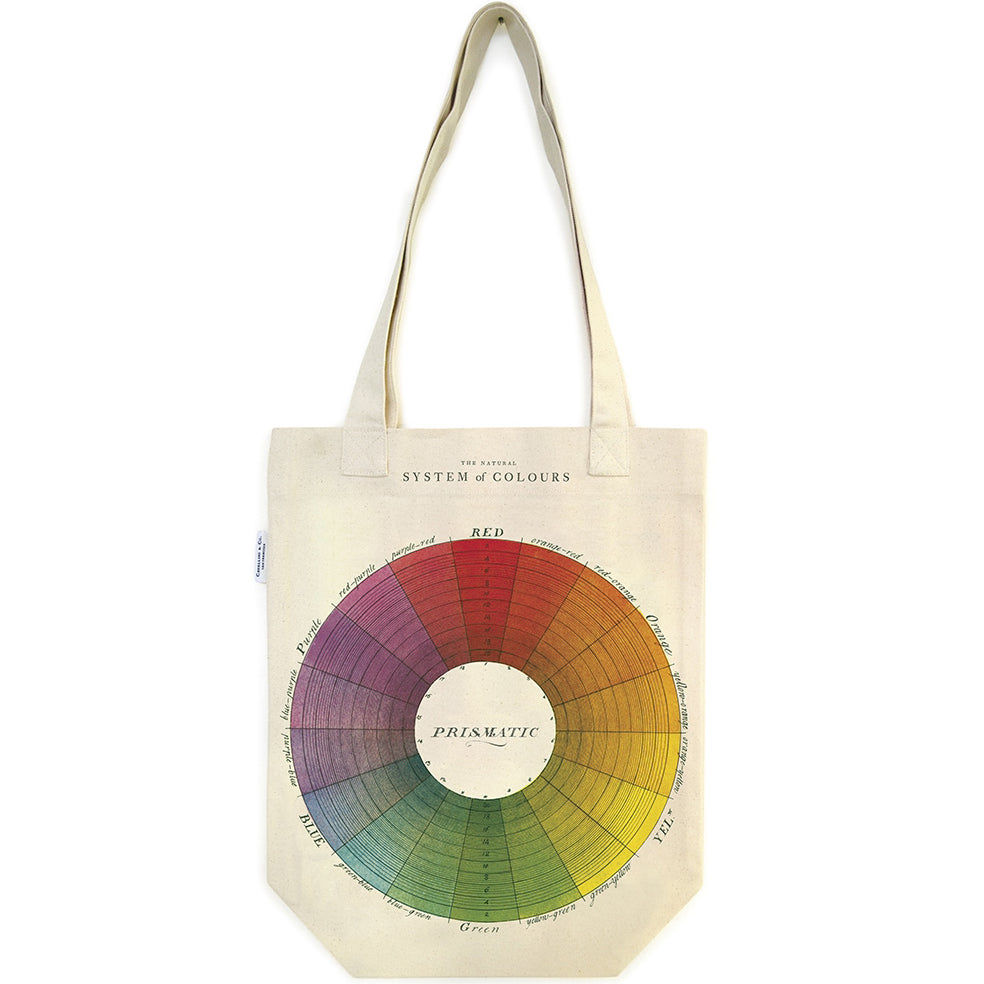 Colour Wheel Vintage Tote Bag