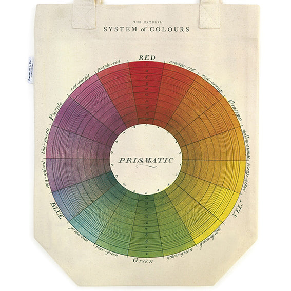 Colour Wheel Vintage Tote Bag - Present Indicative