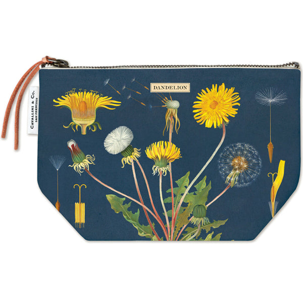 Dandelion Chart Vintage Pouch