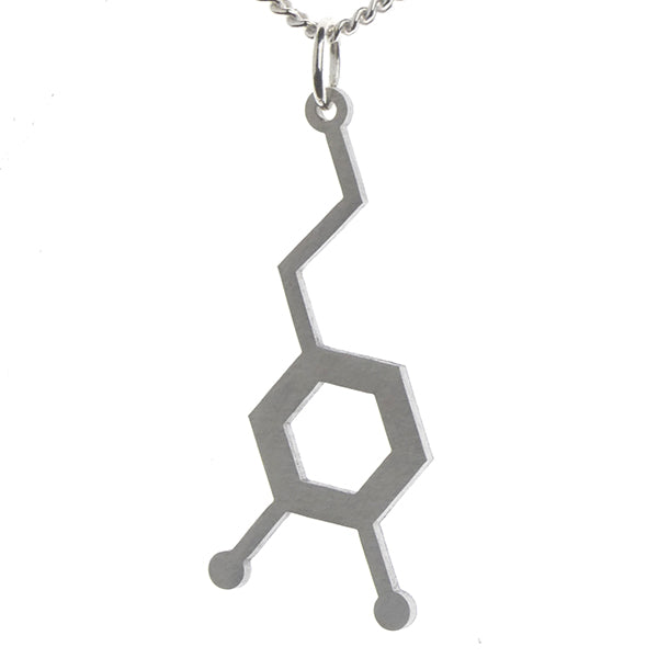 Dopamine Molecule Necklace