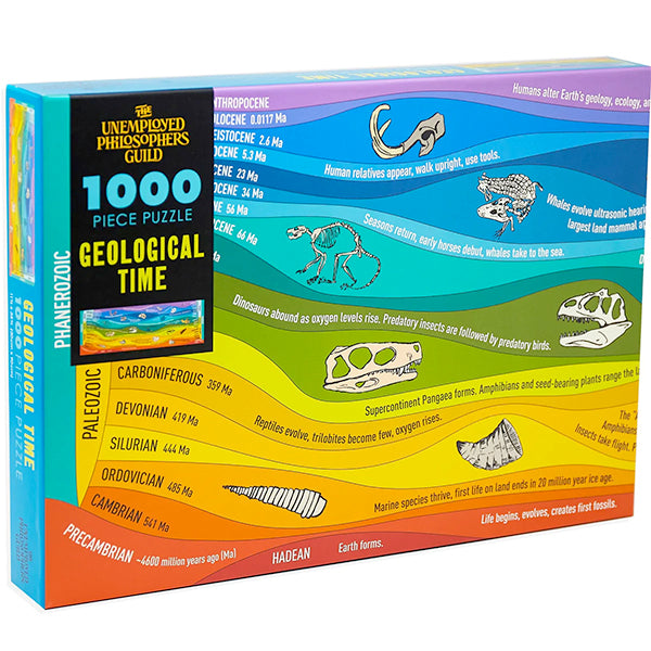 Geological Time 1000 Piece Jigsaw Puzzle