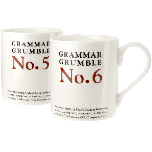 Grammar Grumble Mugs