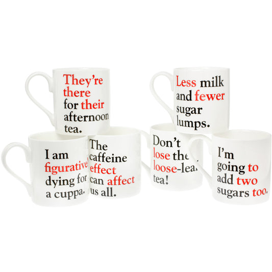 Grammar Grumble Mugs