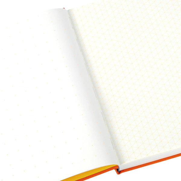 Grids & Guides (Orange): A Notebook for Visual Thinkers