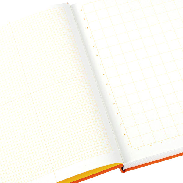 Grids & Guides (Orange): A Notebook for Visual Thinkers