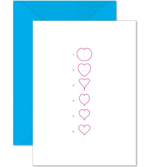 Heart Curve Card