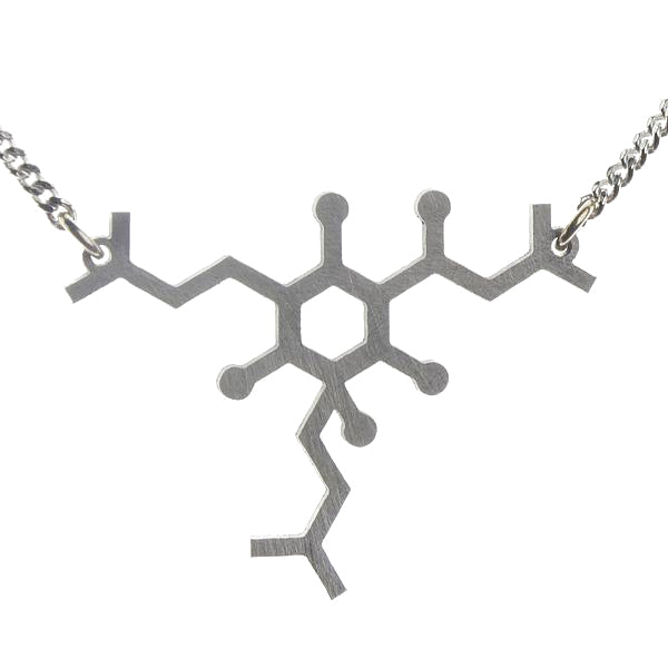 Beer Molecule Necklace