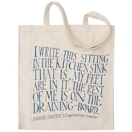 I Capture the Castle Canvas Shopper