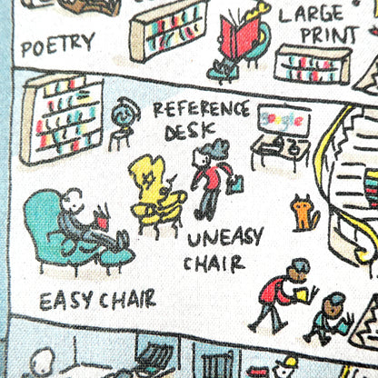 My Ideal Library - Grant Snider Tote Bag