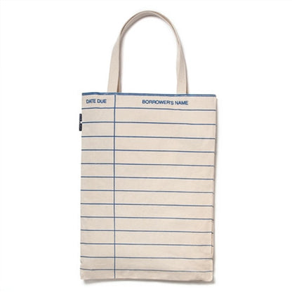 Library Card Tote Bag