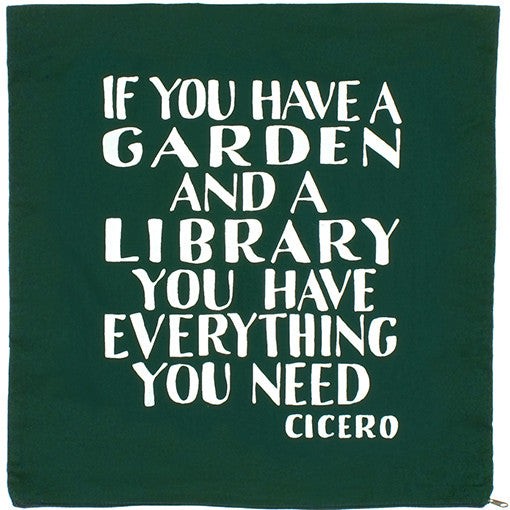 Cicero Library Cushion Cover